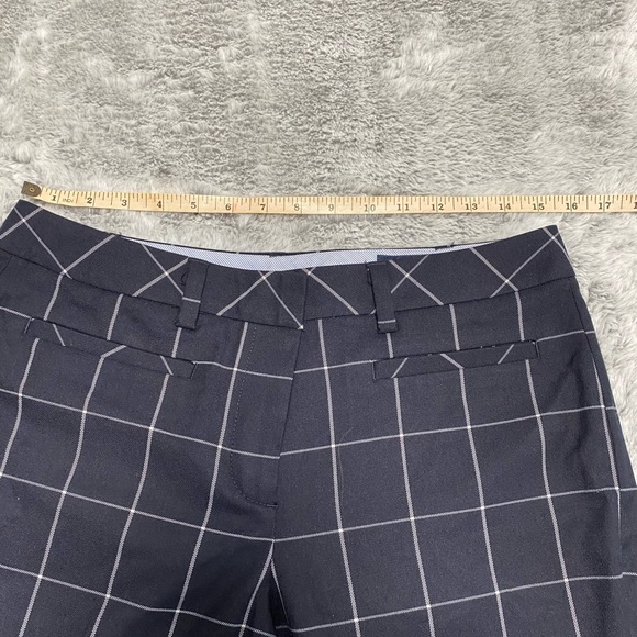 Buy 2 Get 1 - Black straight checked pants - Picture 2 of 6